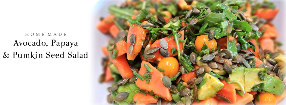 AvocadoPapayaSaladText